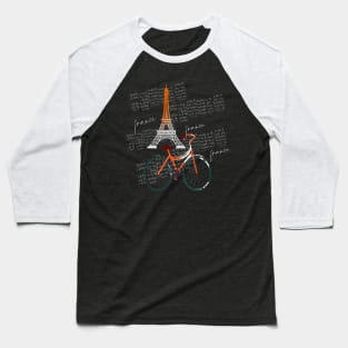 De Tour  Francia Baseball T-Shirt